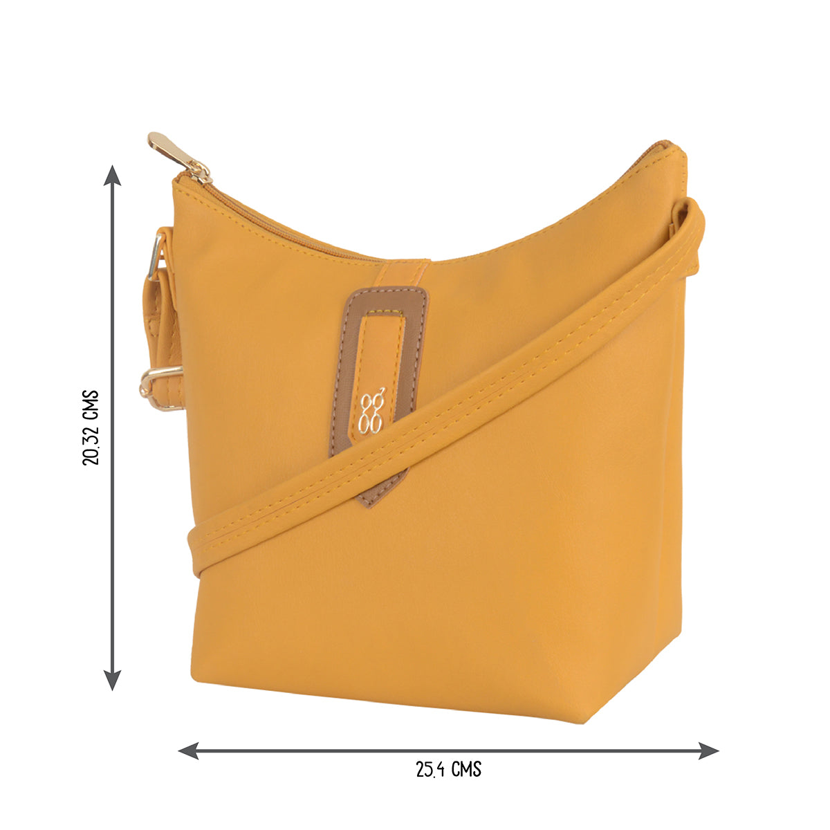 Fezco Yellow Small Hobo Bags