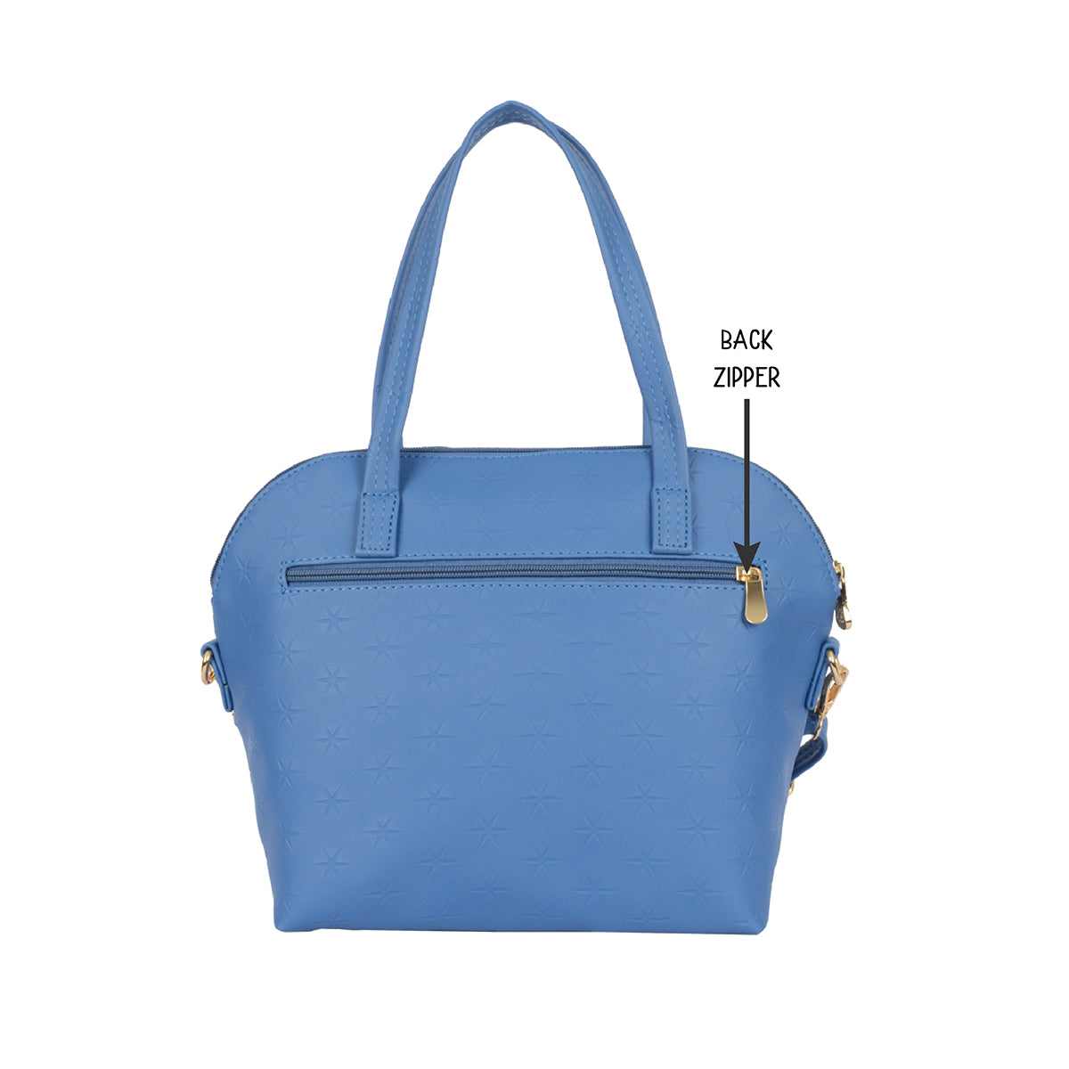 Graves Blue Medium Shoulder Bag