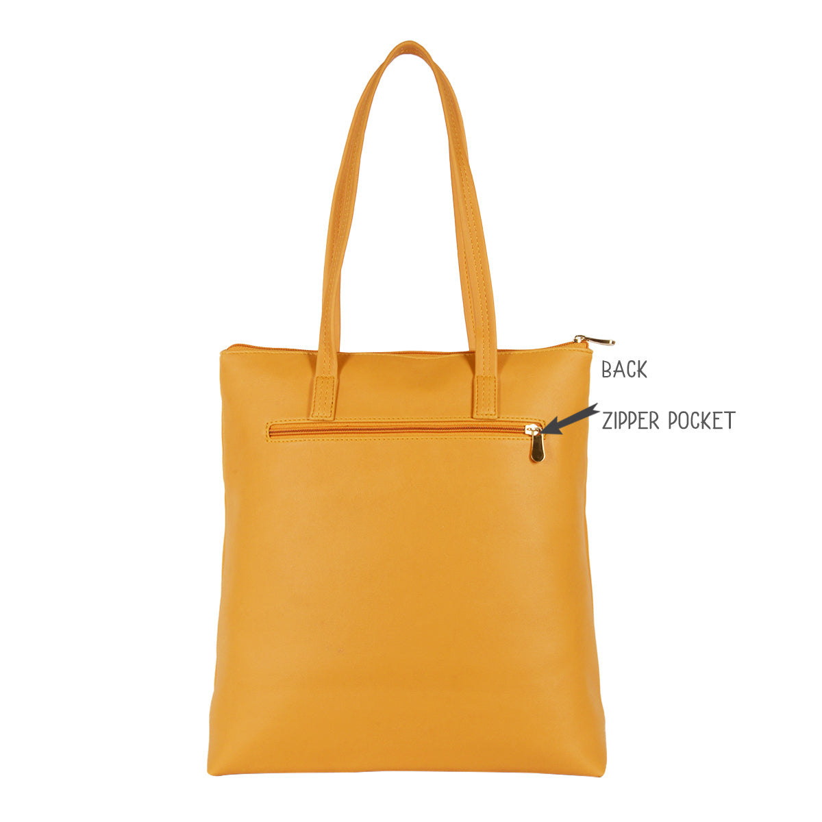 Jack 3T5 Yellow Large Tote Bags