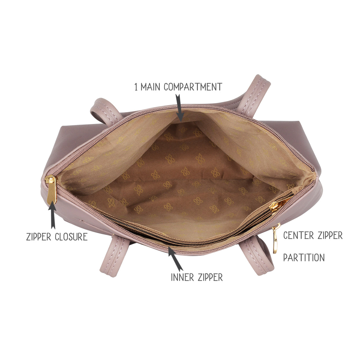 Jack Purple Large Tote Bags