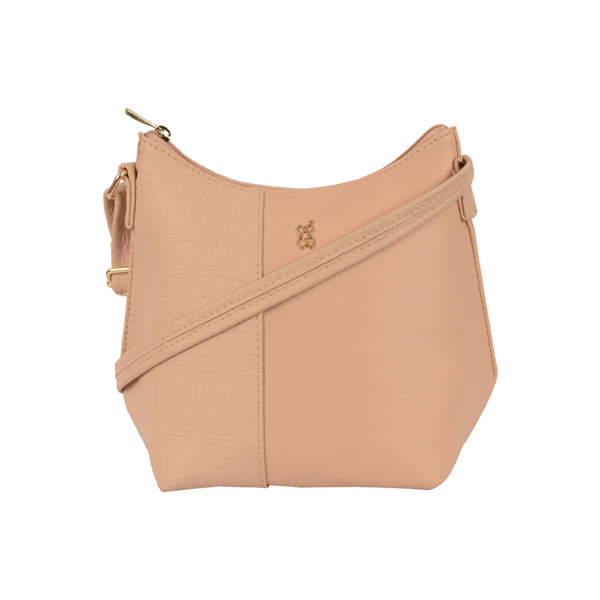 Jarl Beige Small Hobo Bag