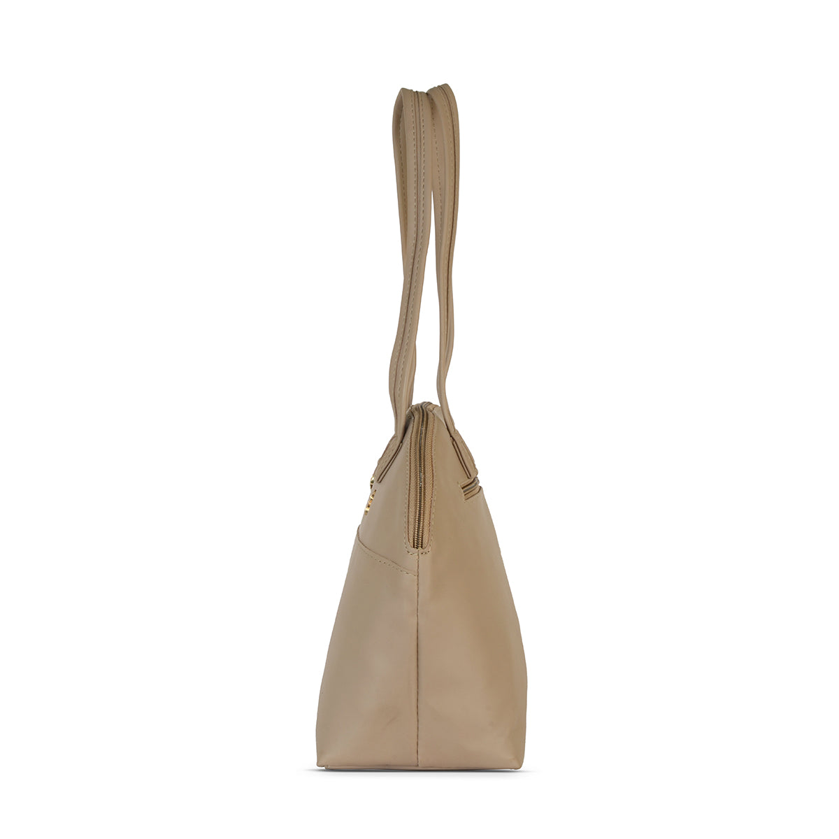Jointy Beige Medium Bowling Bag