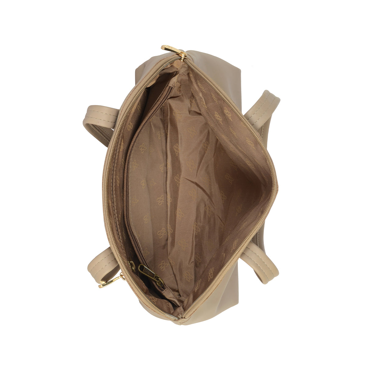 Jointy Beige Medium Bowling Bag