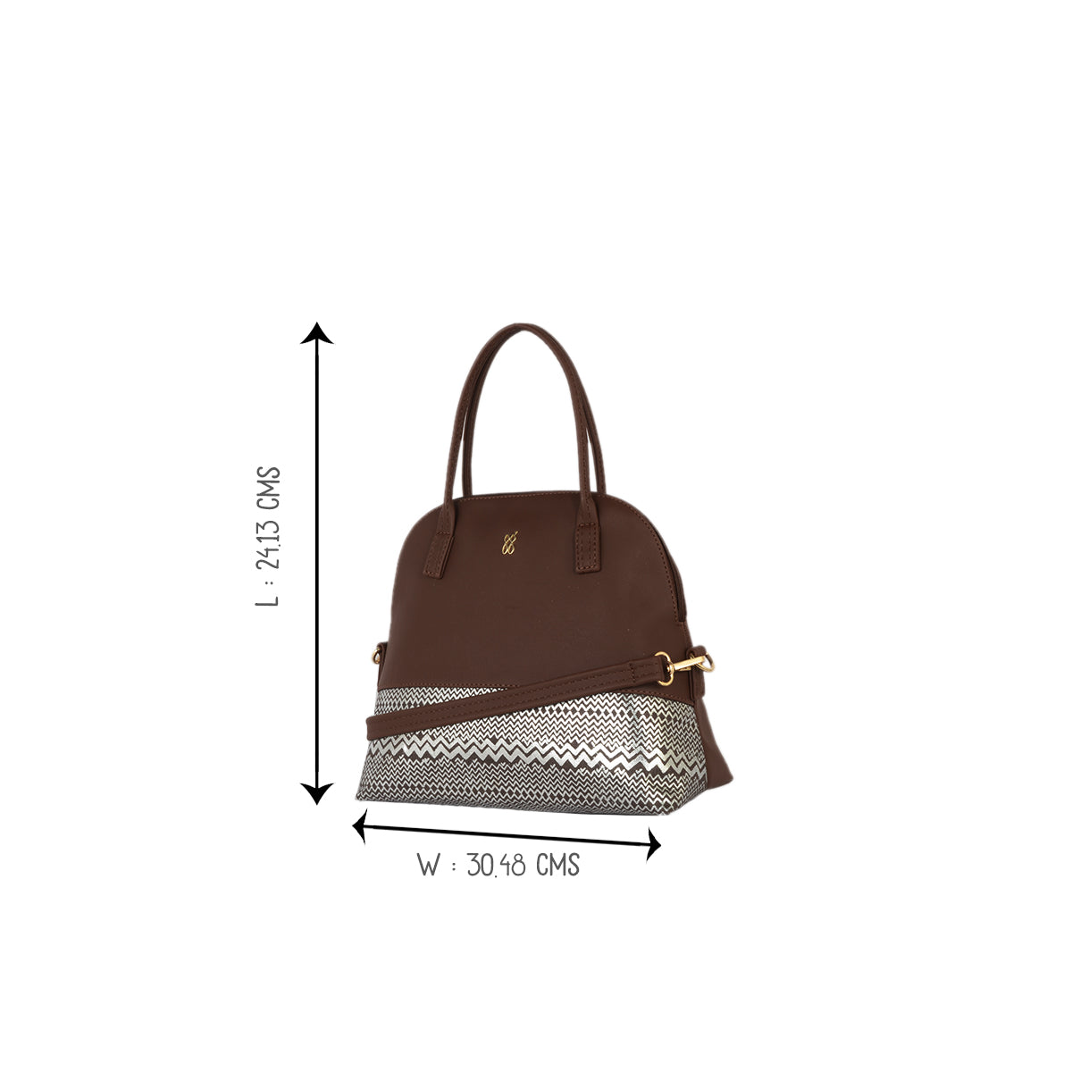 Kessler Brown Medium Shoulder Bag
