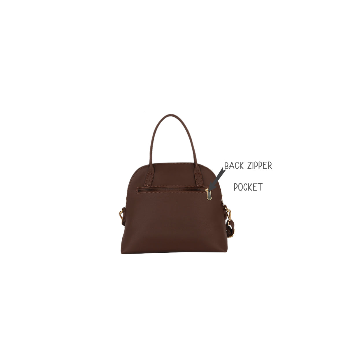 Kessler Brown Medium Shoulder Bag