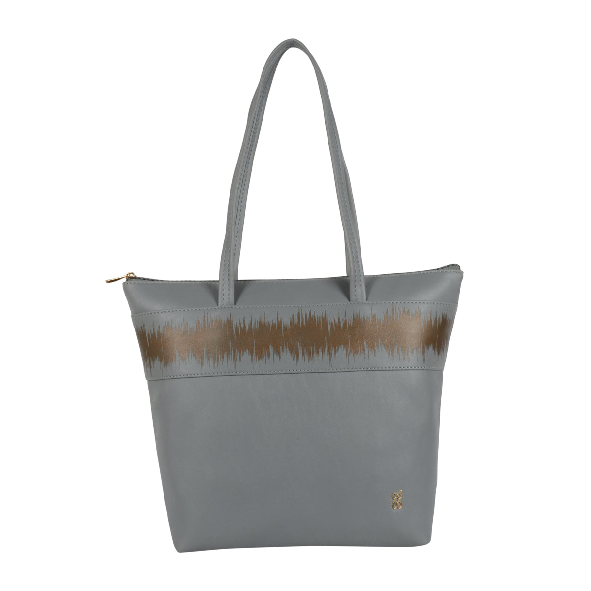 Knife Blue Large Tote Bag