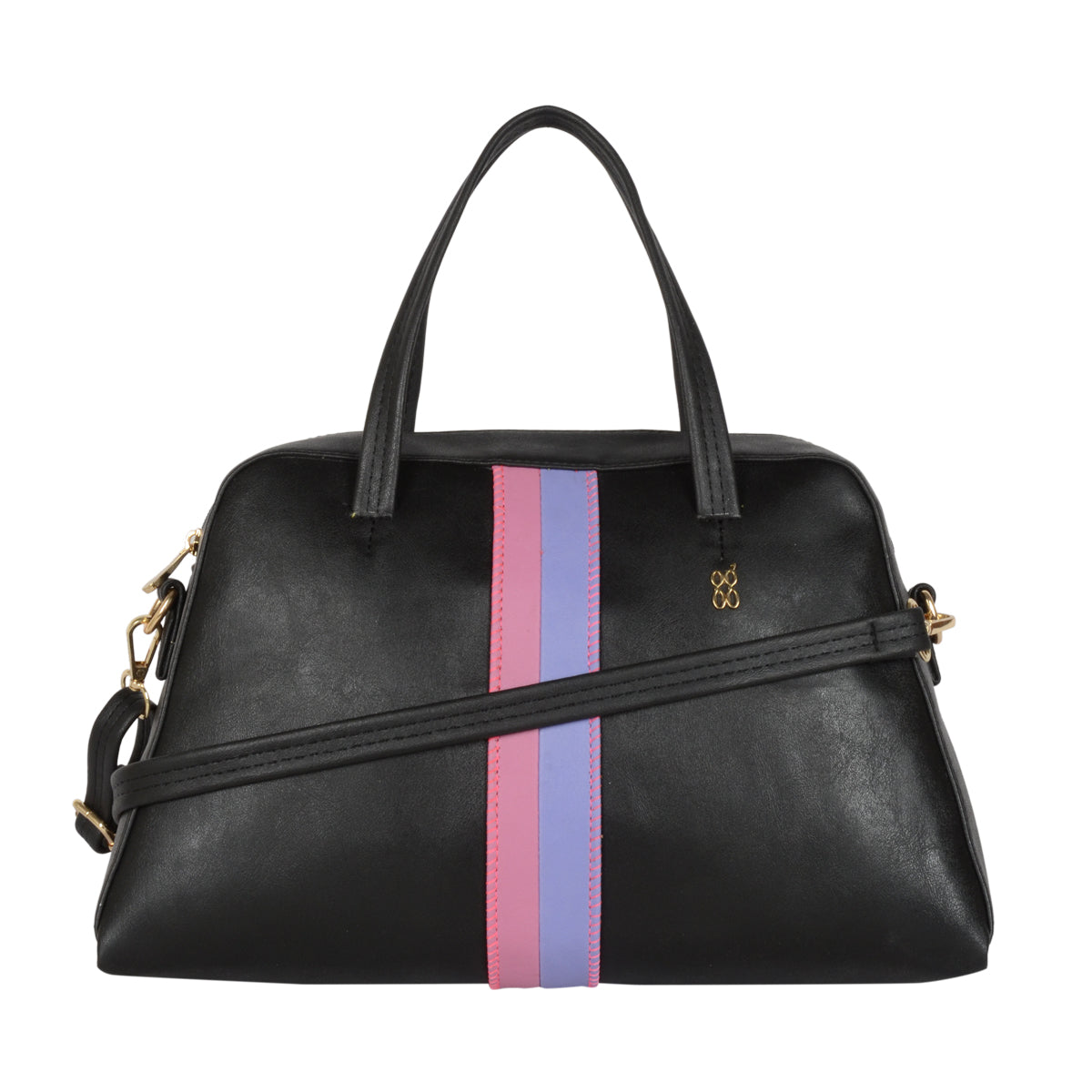 Lair Black Medium Shoulder Bag