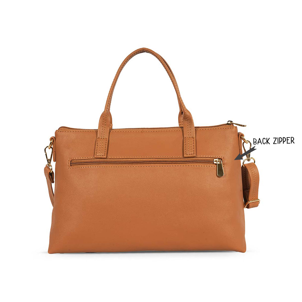Lany Beige Medium Tote Bag