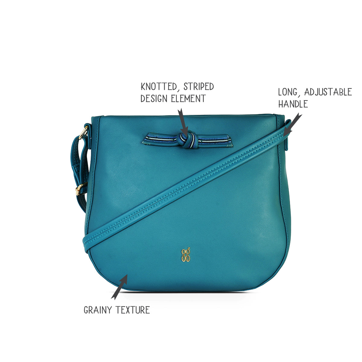 Leppy Green Medium Saddle Bags