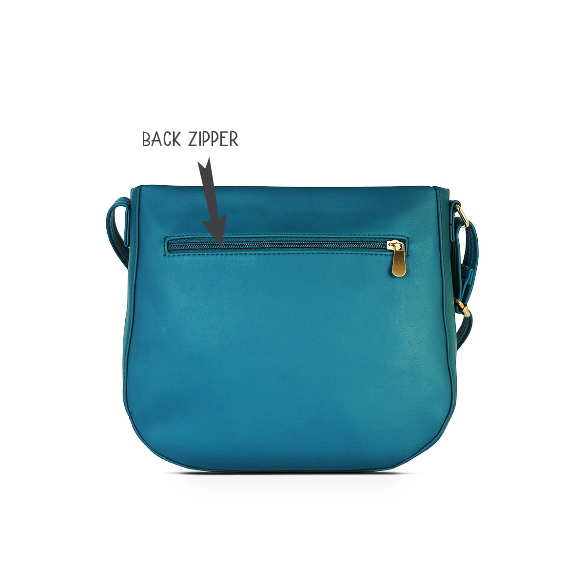 Leppy Green Medium Saddle Bags