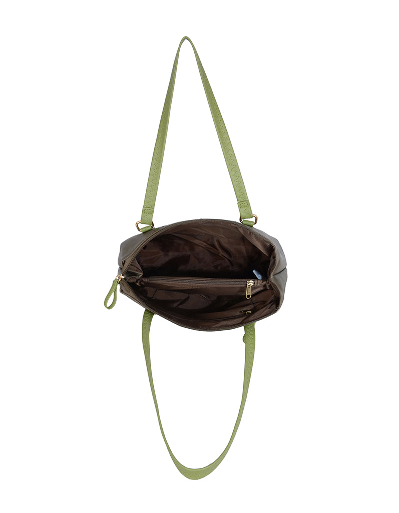 Lobo Brown Large Tote Bag