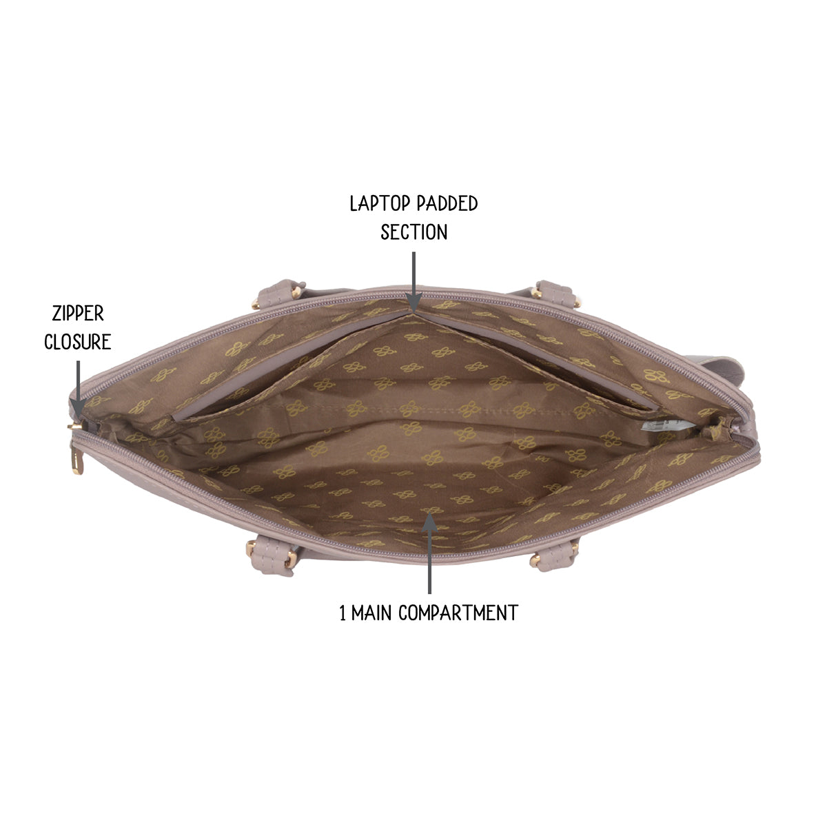 Many Purple Large Laptop Satchel Bags-1