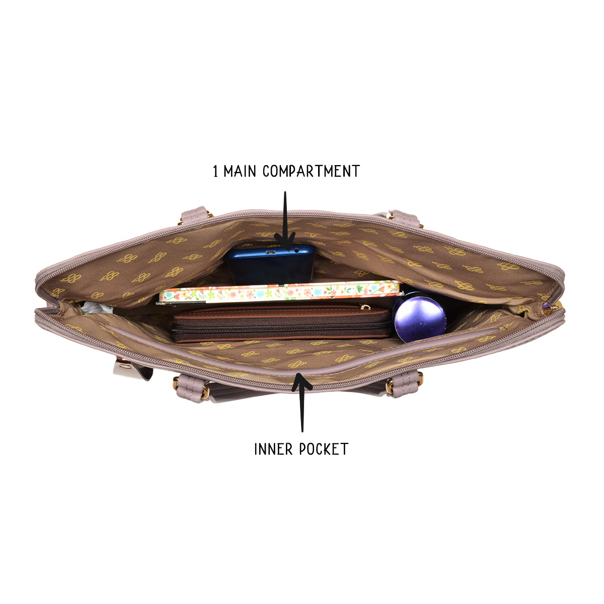 Many Purple Large Laptop Satchel Bags