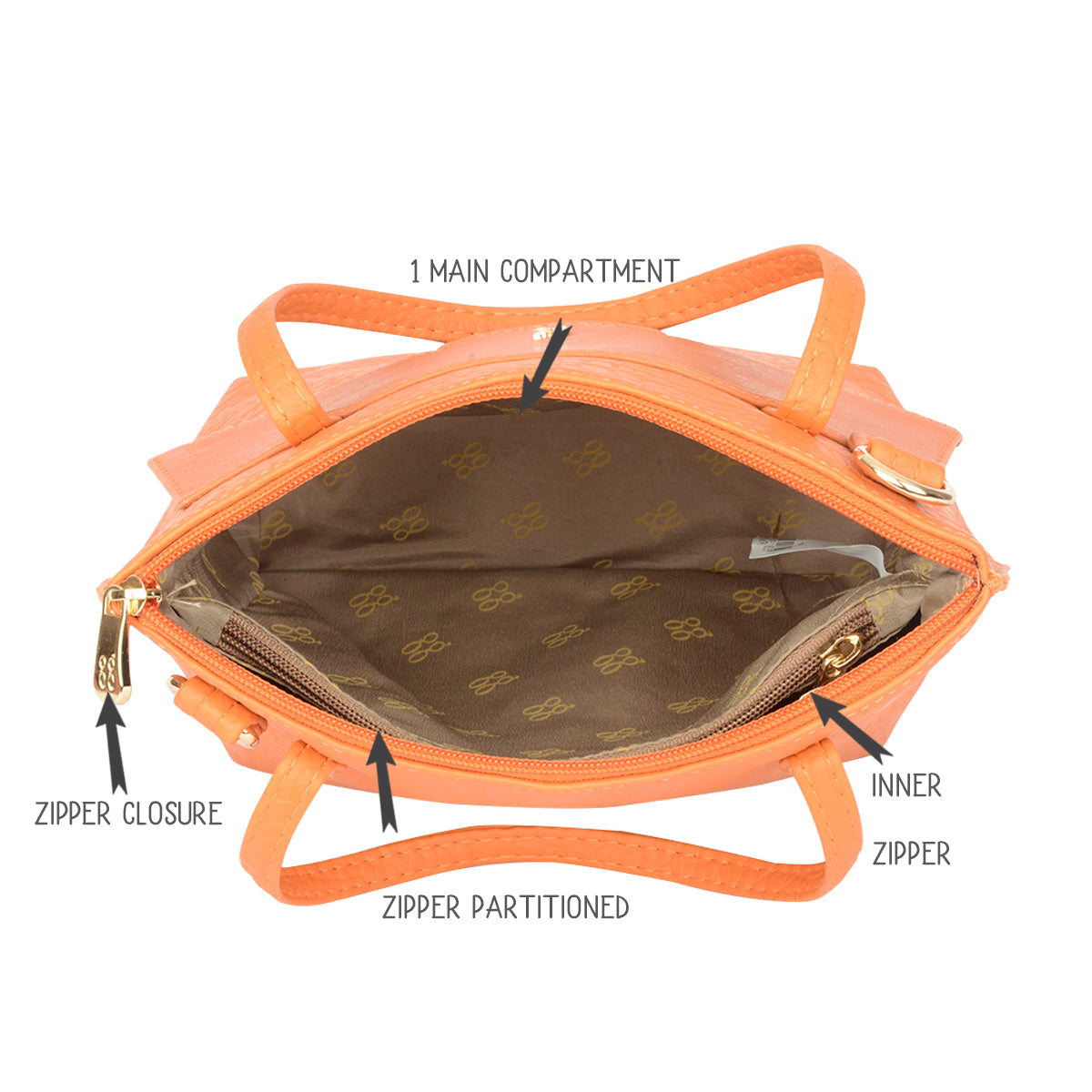 Masa Orange Small Tote Bag