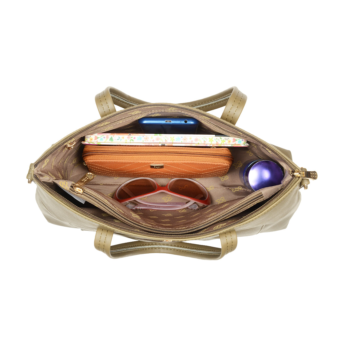 Menna Green Large SATCHEL Handbag