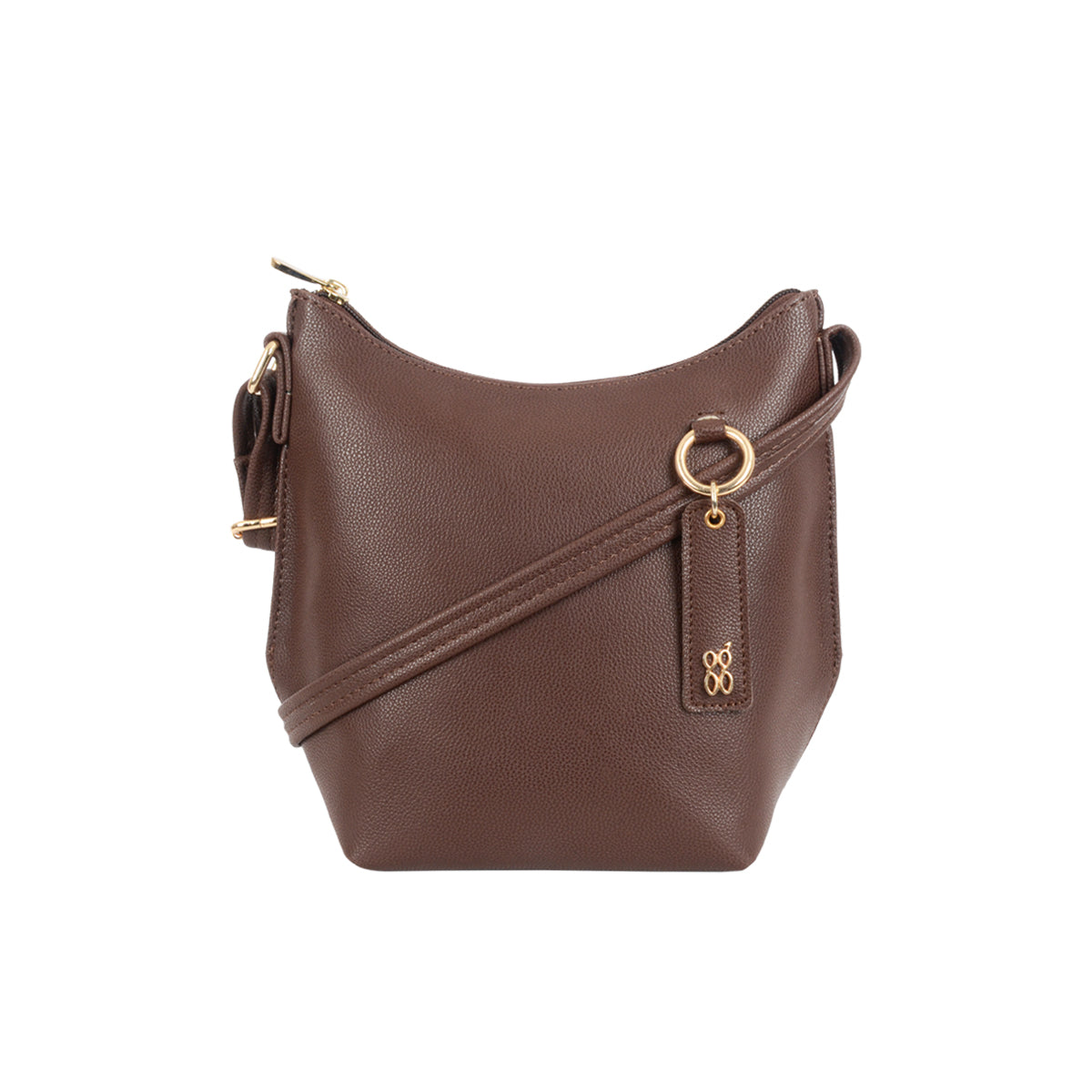Menox 3T5 Brown Small Hobo Bags
