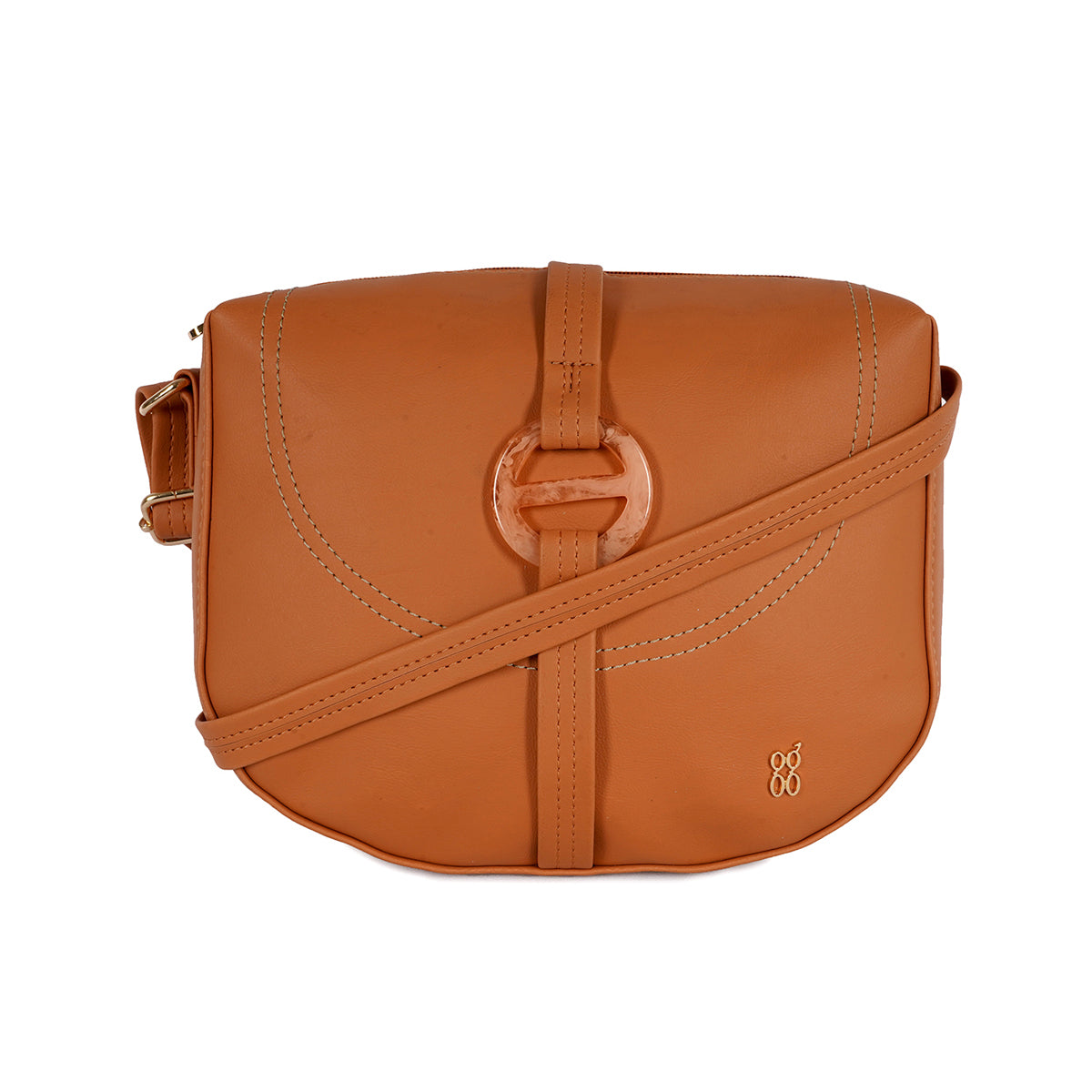 Meteor Tan Small Saddle Bags