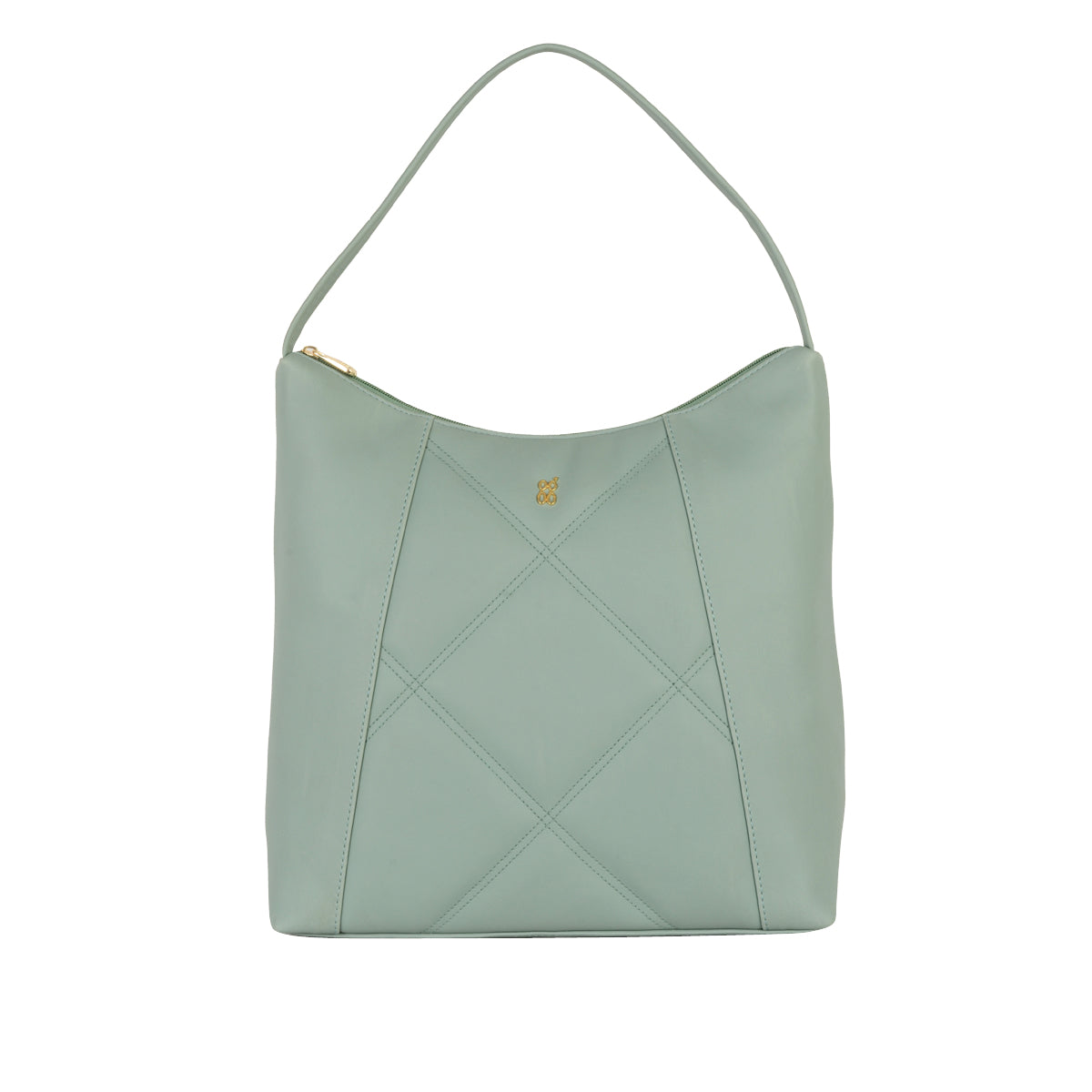 Misty Blue Large Hobo Bag