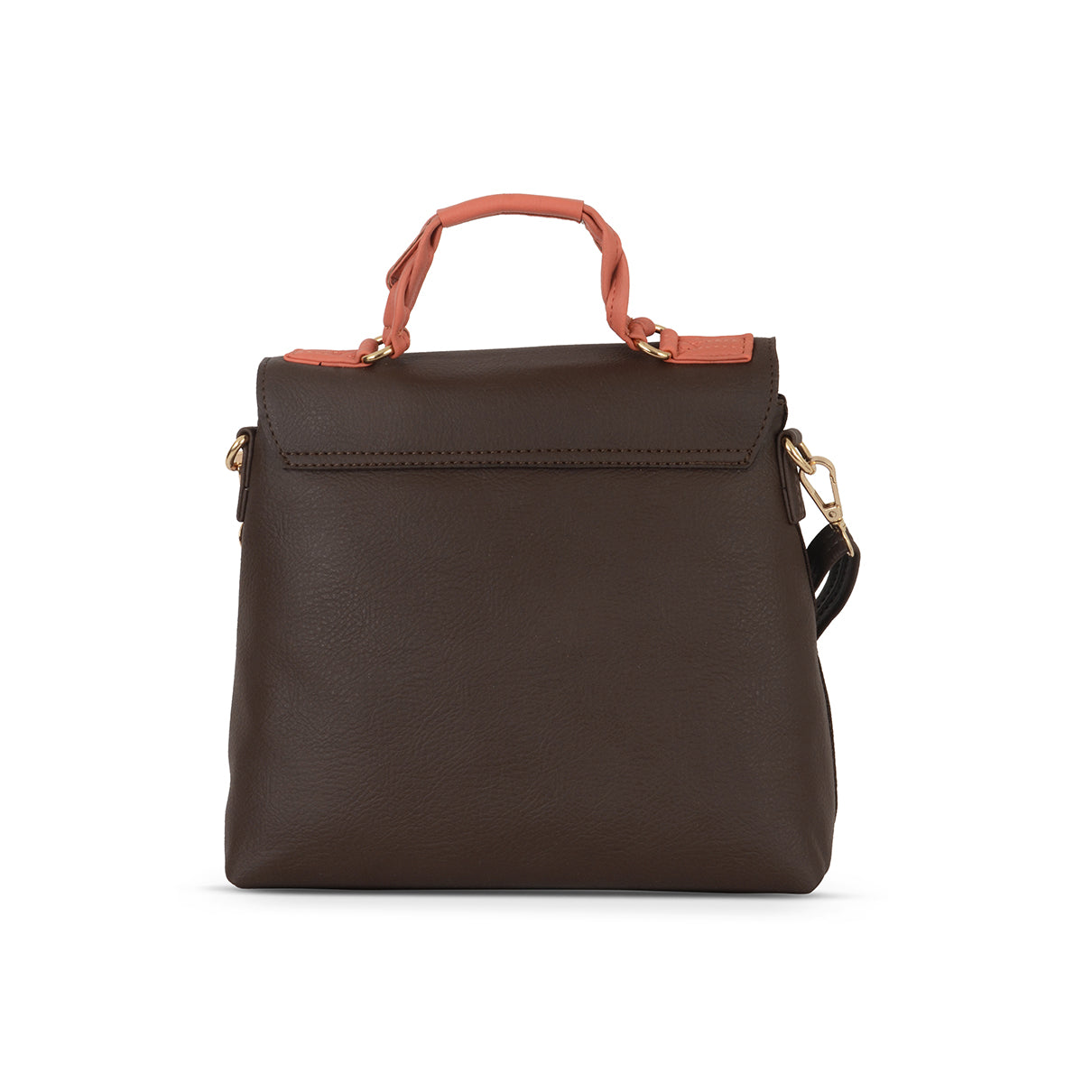 Nebula Brown Small Satchel Bags