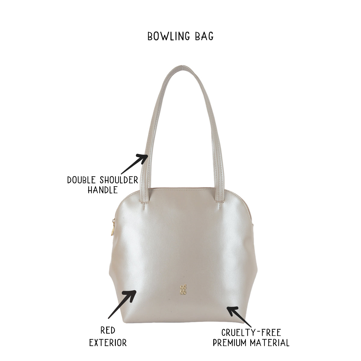 Oken Red Medium Bowling Bags