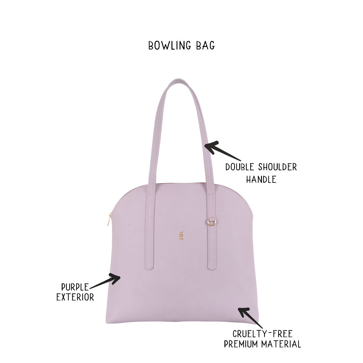 Portland Purple Large Bowling Bags