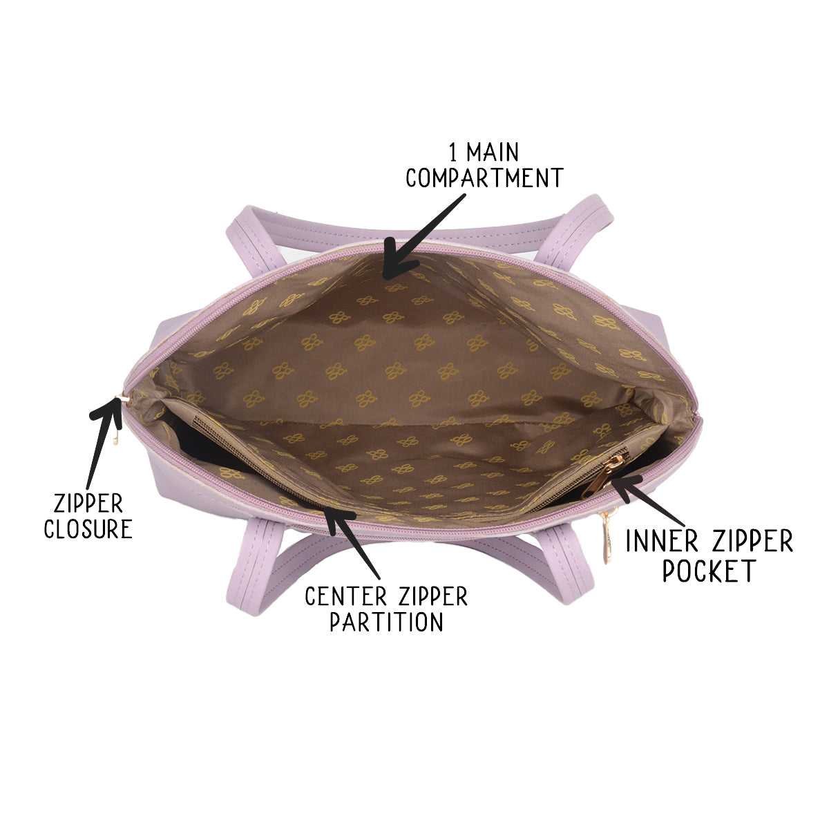 Portland Purple Large Bowling Bags