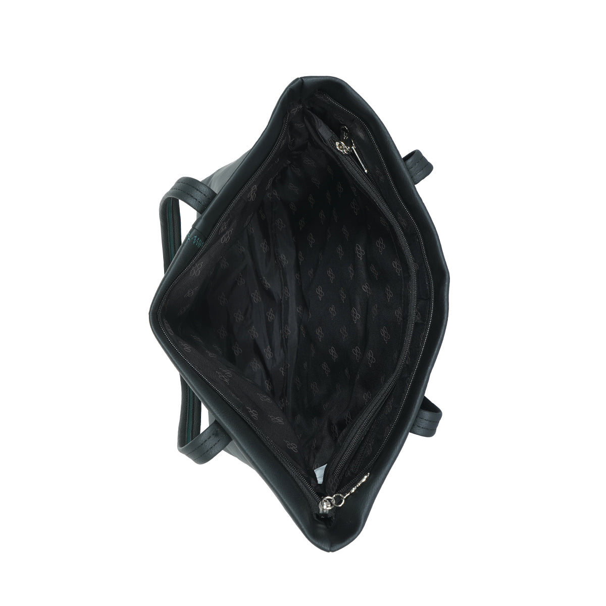 Queta Black Large Tote Bag