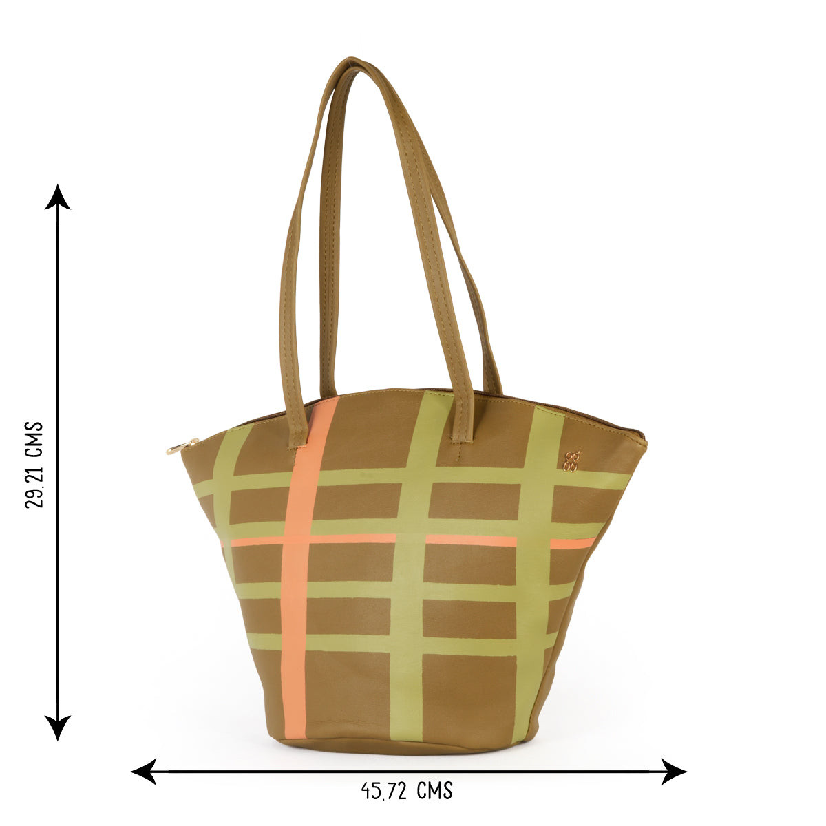 Razzle Green Large Tote Bags