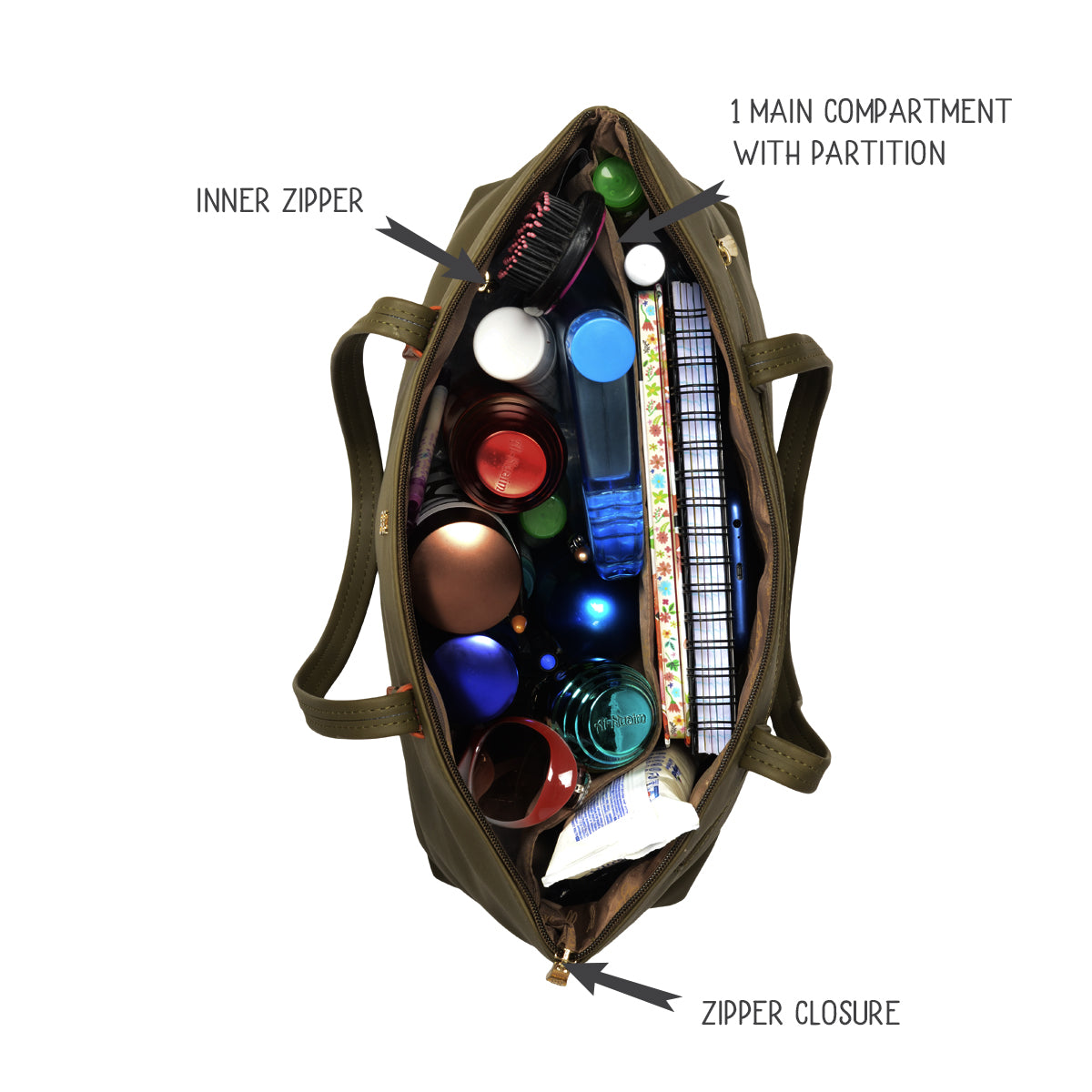 Rotate Green Large Laptop Laptop Bag