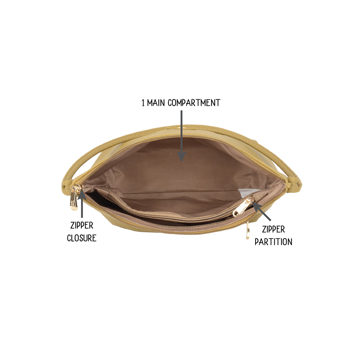 Scarlett Green Medium Hobo Bags