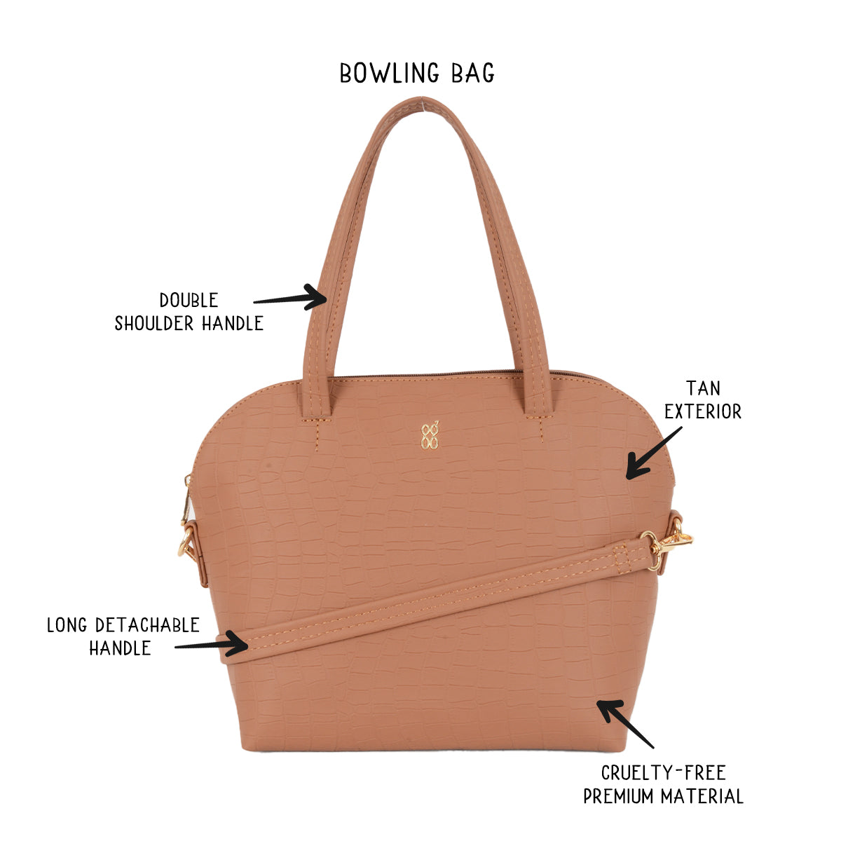 Seltis Tan Medium Shoulder Bag