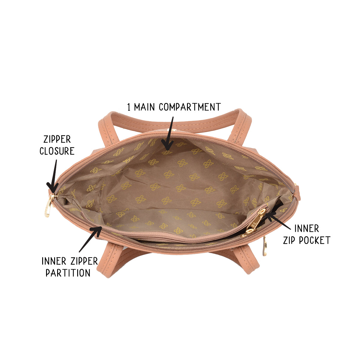 Seltis Tan Medium Shoulder Bag