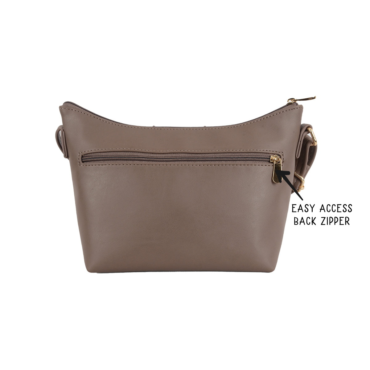 Siggy Beige Small Hobo Bag