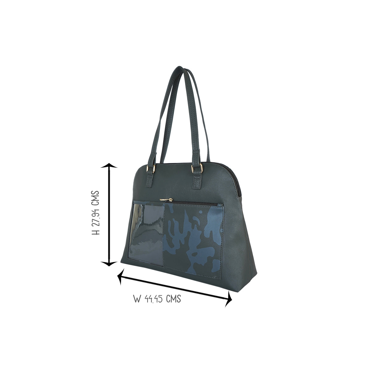 Skim Grey Large Shoulder Bag