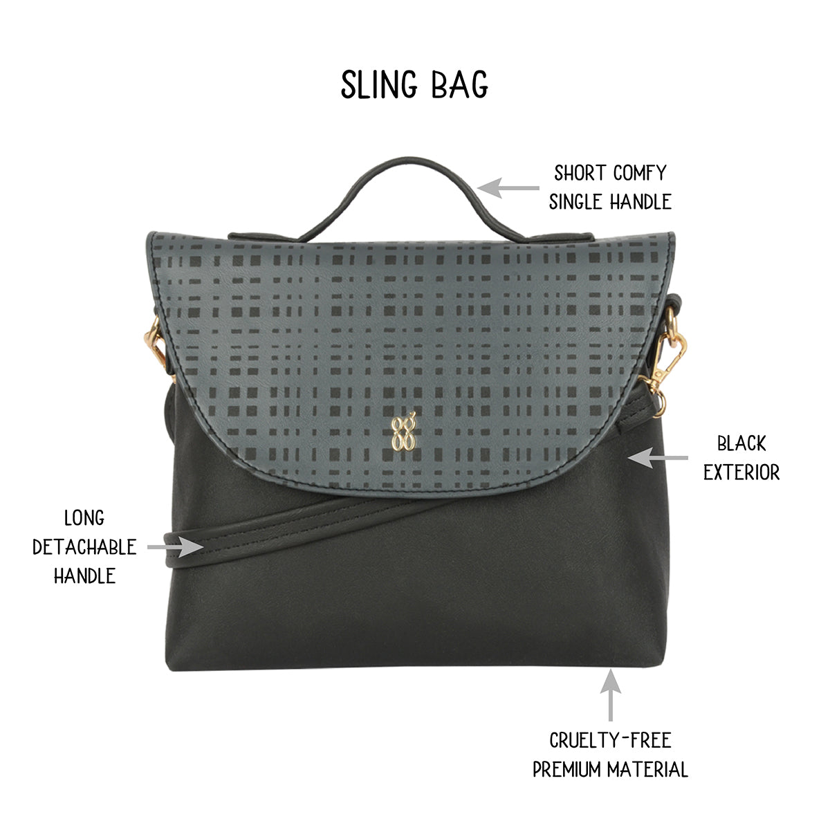 Swab Black Small Tote Bag