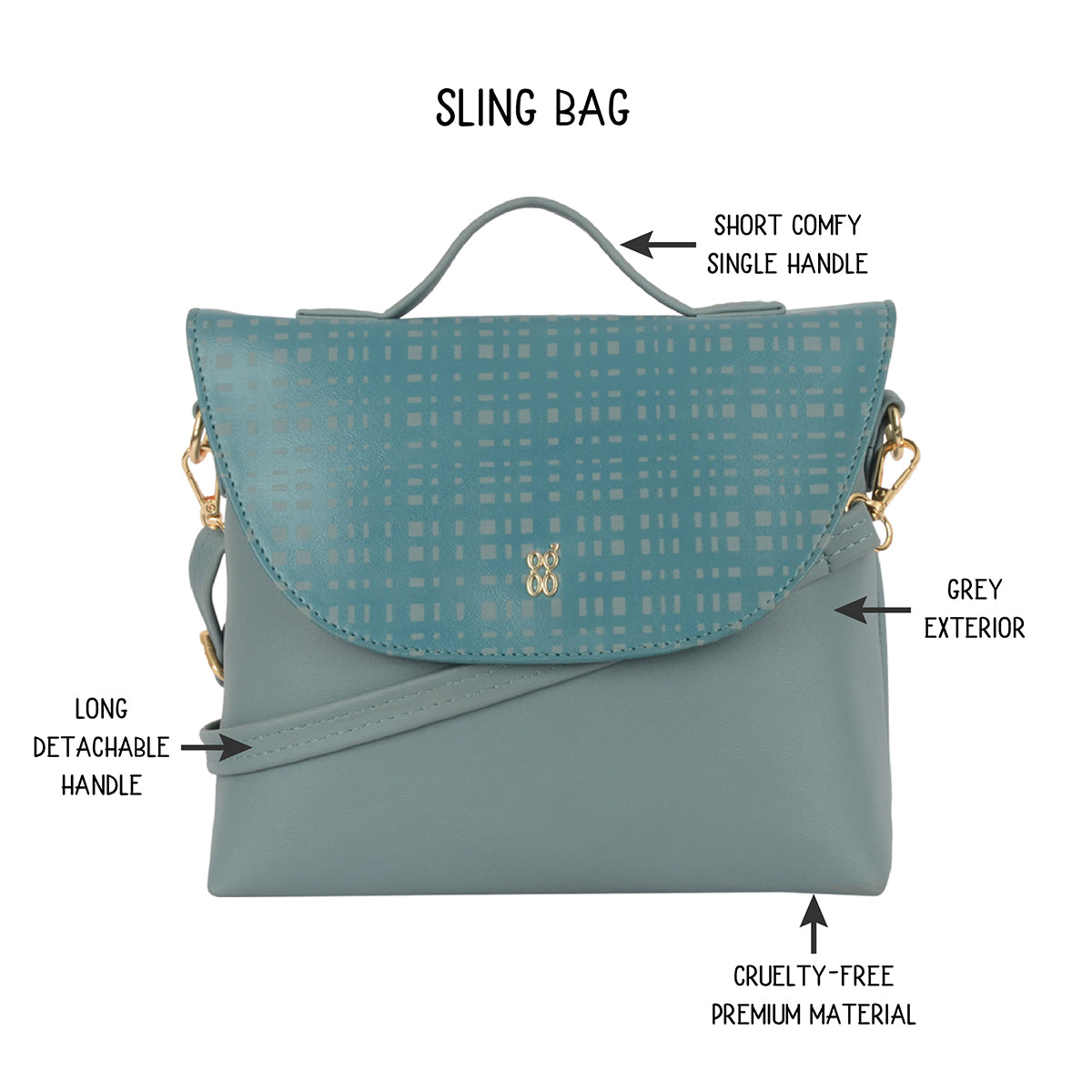 Swab Grey Small Tote Bag