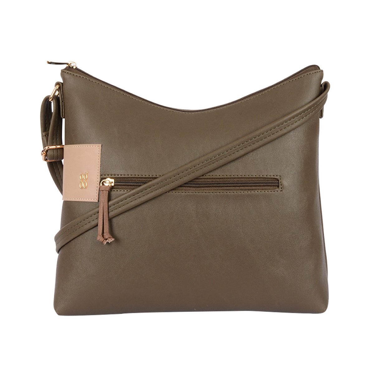 Tatoo Green Medium Hobo Sling Bag