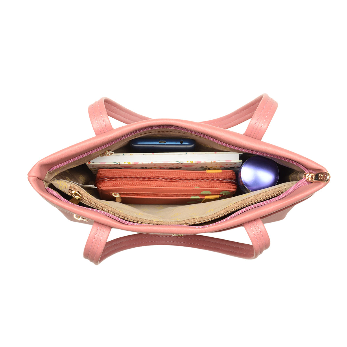 Tosy Pink Medium Tote Bags