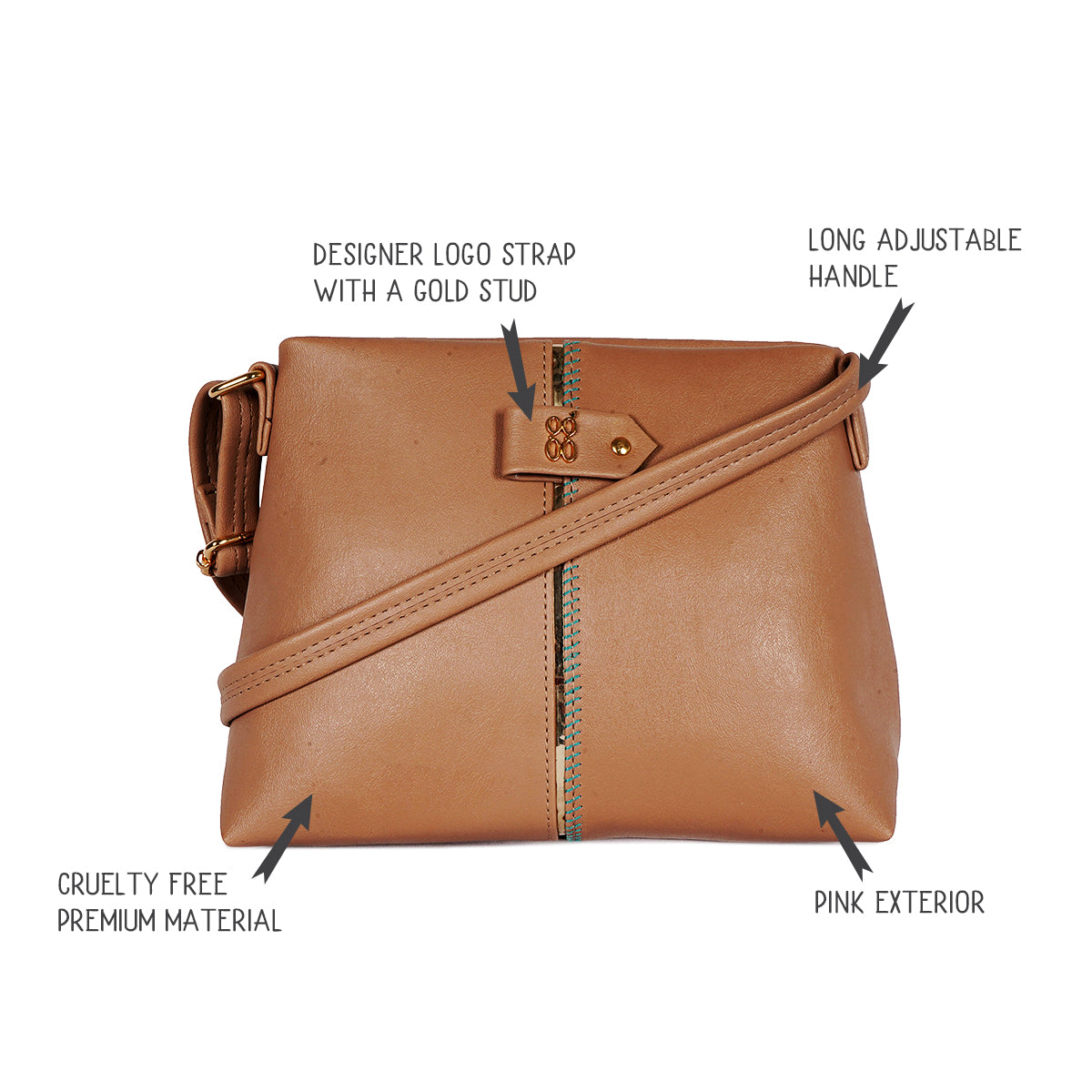 Union Pink Small Satchel Bag