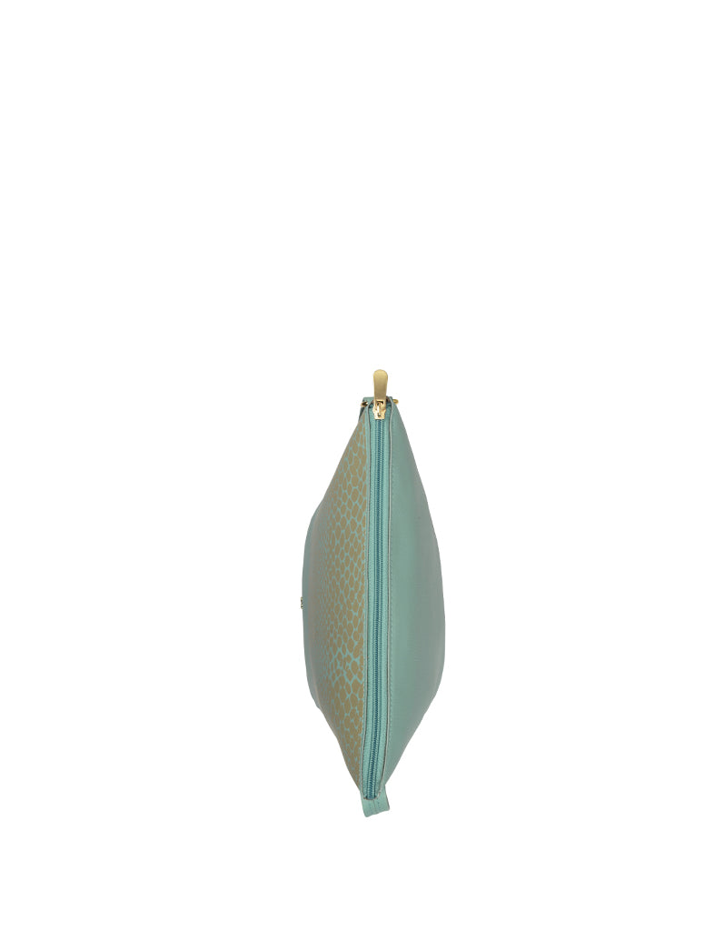 Vesso Blue Small Bucket Bag