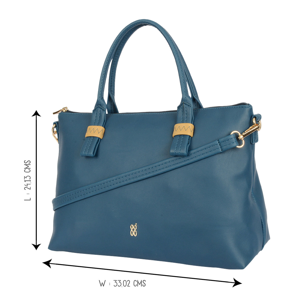 Wrench Blue Medium Tote Handbag