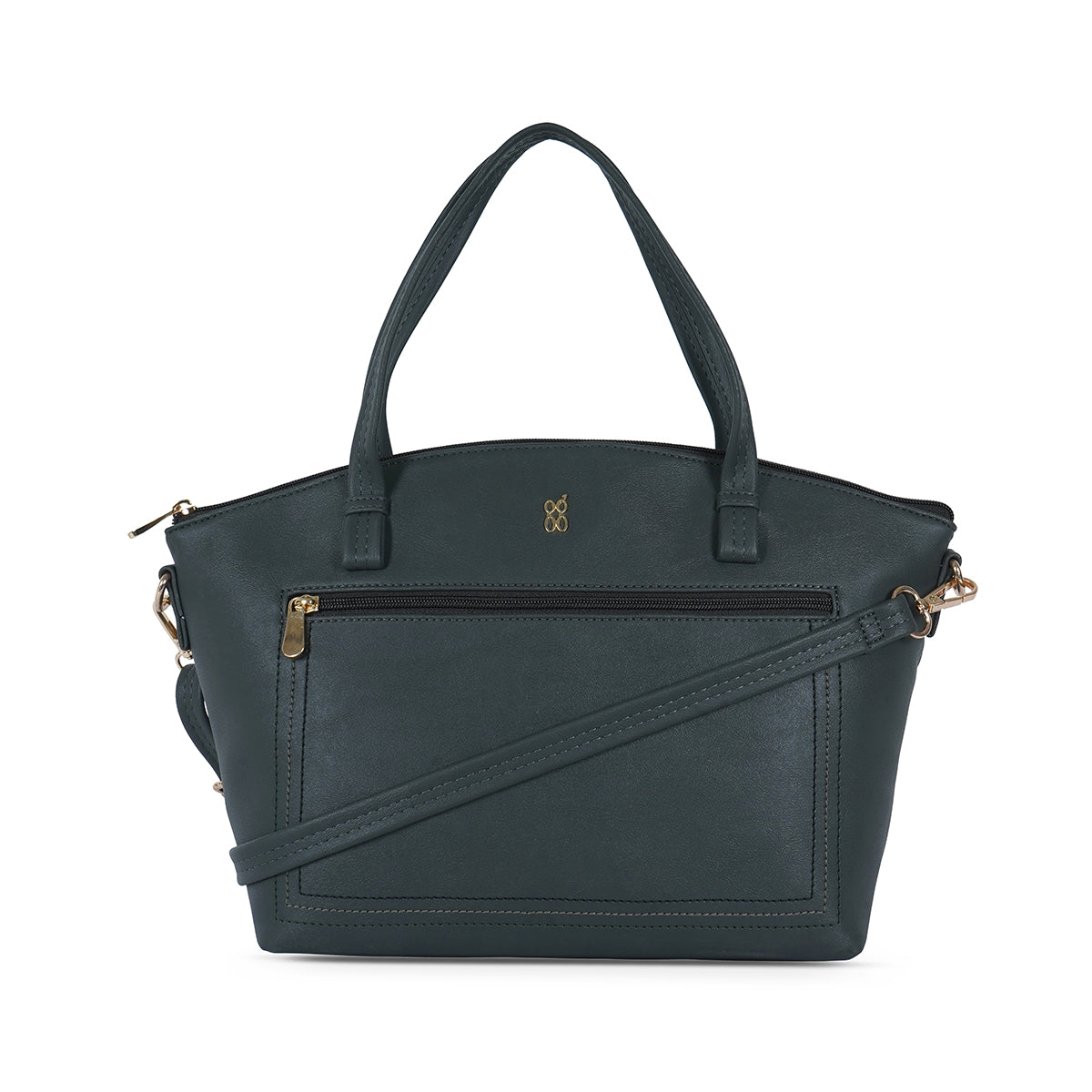 Zeep Grey Medium Satchel Bag