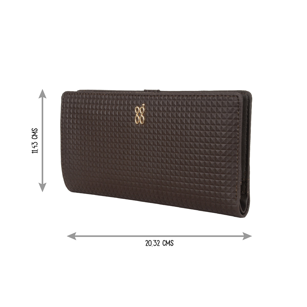 Dozy Brown Xl Two Fold Wallet