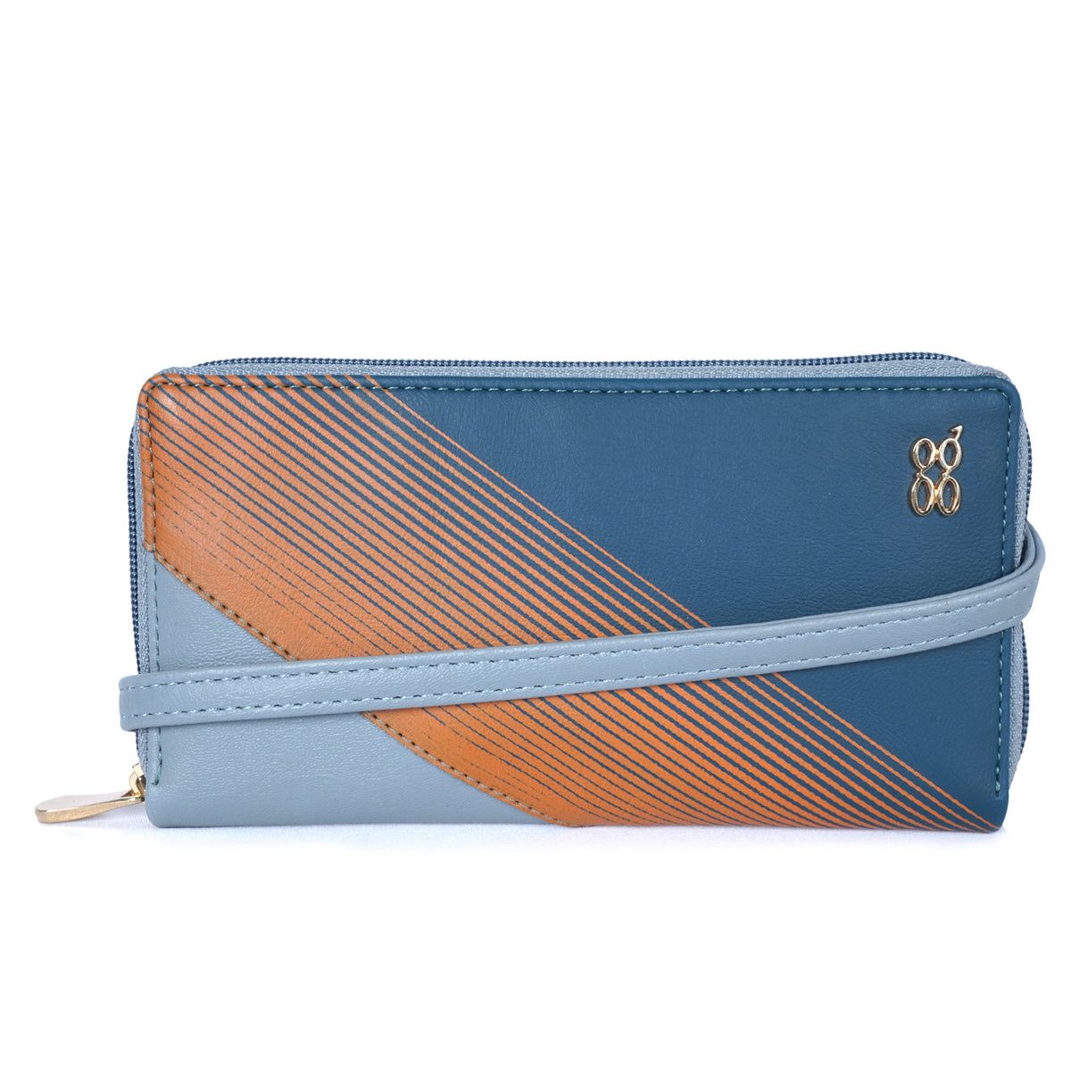 Lome Blue Large Basic Wallet
