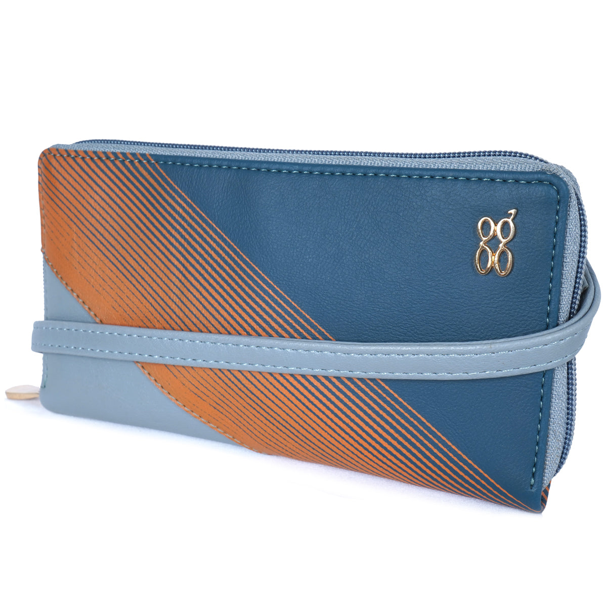 Lome Blue Large Basic Wallet