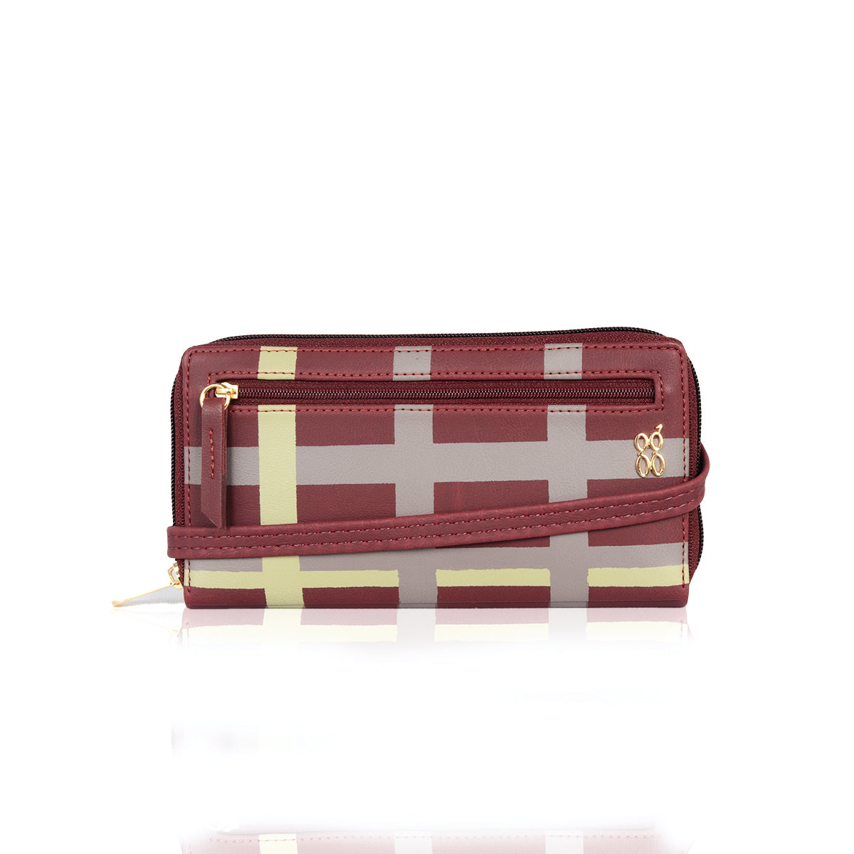 Nyon Wine Large Ziparound Wallet