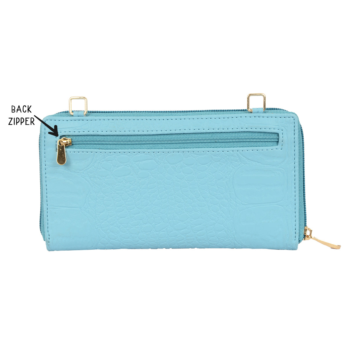 Sesi Blue Xl Ziparound Wallet