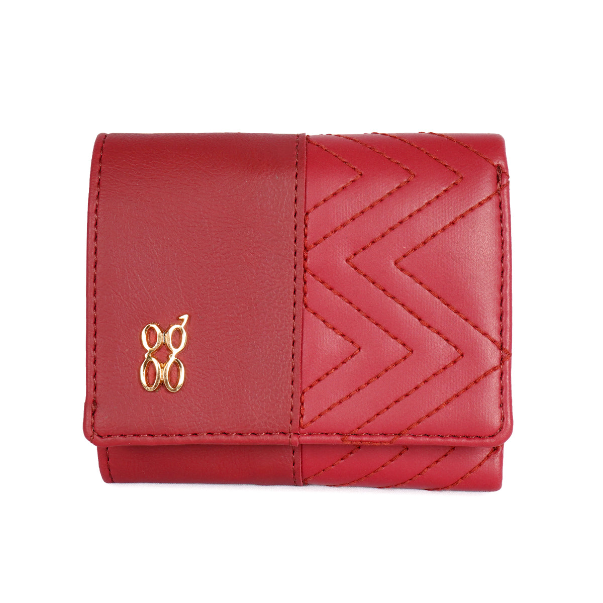 Teague Red XS Three Fold wallets