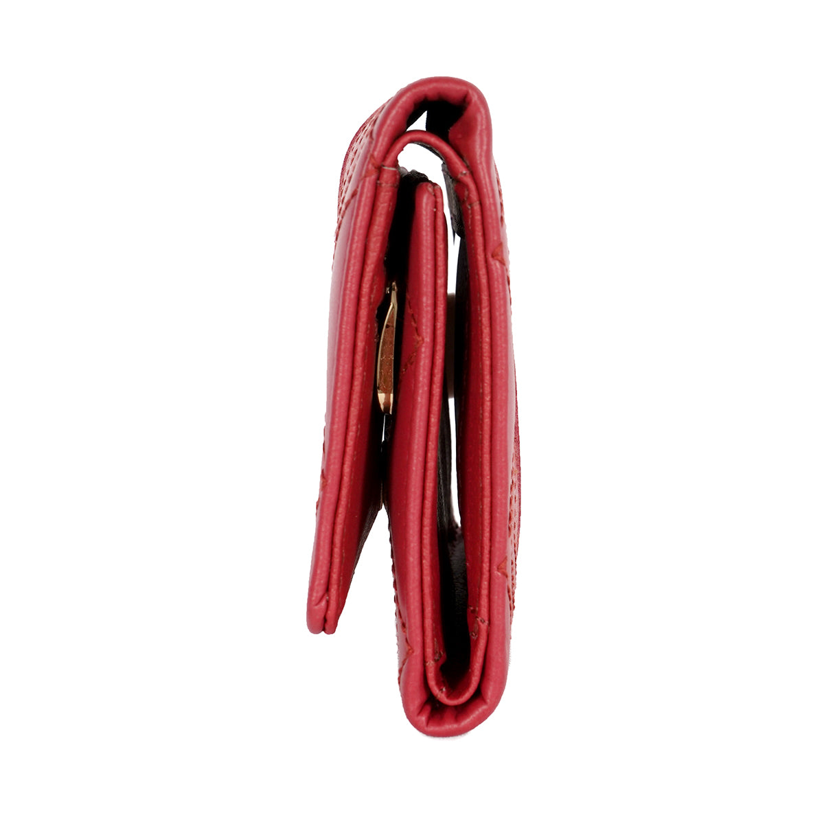 Teague Red XS Three Fold wallets