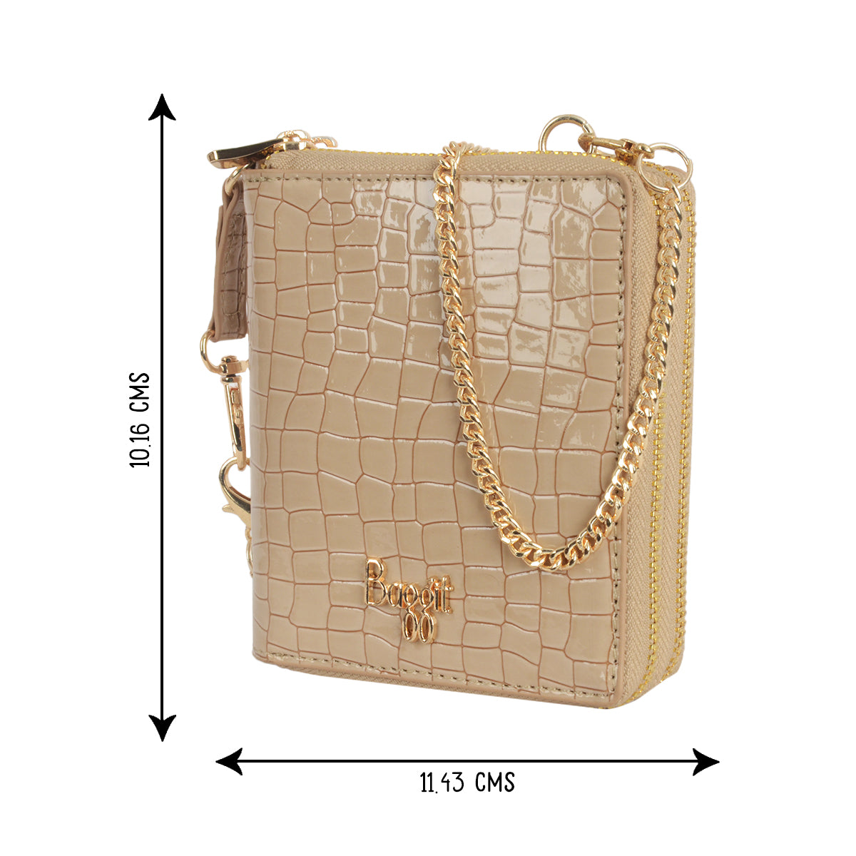 Albany Beige Small Ziparound wallets